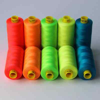 Gutermann Mara 120 Nähmaschine Polyesterfaden - Neonmix