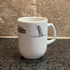 Porsgrund Norway 72 A/S Christiania Glasmagasin 1739 Domek narciarski Chiny Mały kubek