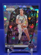 Kia Nurse 2024 Panini Prizm WNBA Silver Cracked Ice #129 LA Sparks