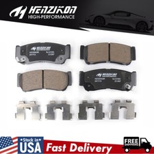 FOR 2007 2008 2009 Hyundai Santa Fe Brake Pad Rear Ceramic Brake Pads w/Hardware
