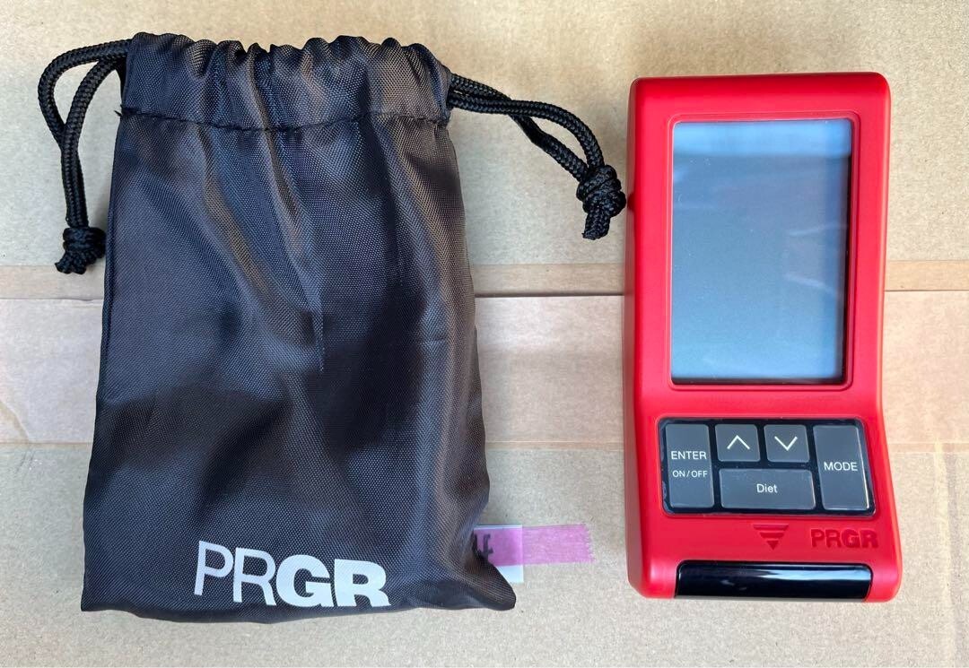 PRGR　測定器　 RED EYES POCKET HS-110 used PRGR Red Eyes Pocket HS-110 Multi-speed Tester Golf Head