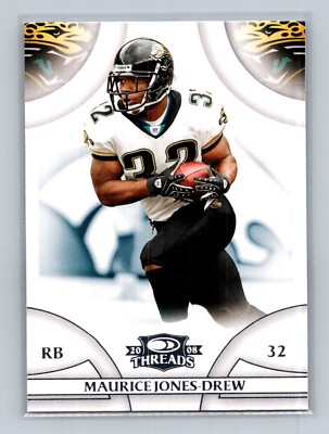 2008 Donruss Threads #63 Maurice Jones-Drew Jacksonville Jaguars Football Card