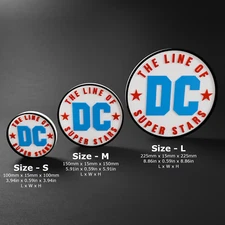 DC Comics (1974) - Comics 3D Printed Logo Display Sign