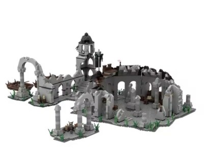 Custom For Lego Lord of the Rings Fall of Osgiliath Build 2838 PCS