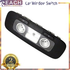 NUEVO VW Luz Domo Negra Trasera Luz Interior Ajuste GTI Golf R Mk6 Mk5 Jetta GLI