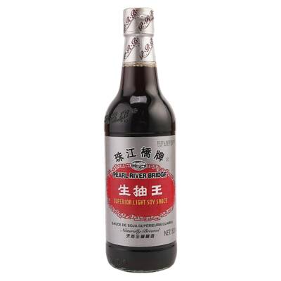 Pearl River Bridge Superior Light Soy Sauce Naturally Brewed 16.9 fl.oz NEW