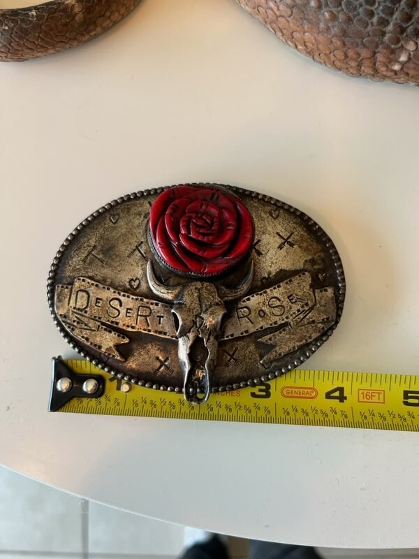 Sweetbird studios Sterling silver and carved red coral rose  display picture 1
