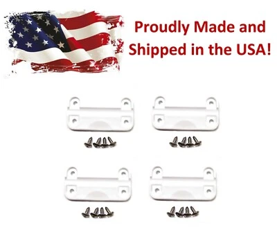 AFTERMARKET Igloo Cooler Plastic Hinges 4-PK and 16 Stainless Screw