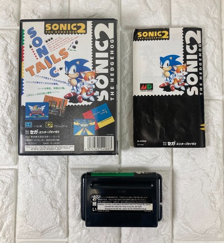 Consola MEGA DRIVE PLUS 1 SONIC sistema probado en caja +1 juegos Japón SEGA #02 - Imagen 11 de 21