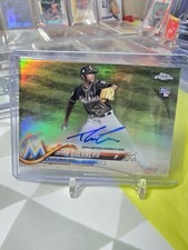 Tayron Guerrero 2018 Topps Chrome Refractor Auto /499 Rookie #RA-TG