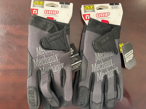 MECHANIX WEAR EXTREME GRIP WORK GLOVES LOT OF 2 PAIR MSG-05-010 SIZE LARGE