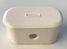 Bailey Floor Fixing Bracket ALU-TEC Magnolia Plastic - Caravan or Motorhome BFB1