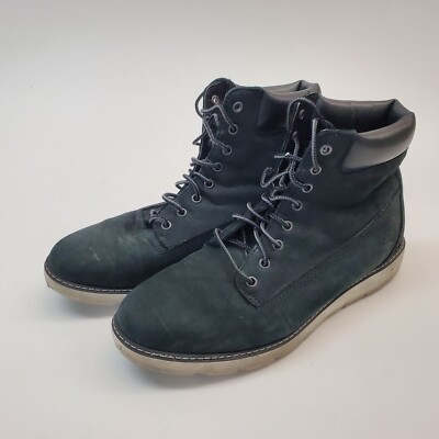 Timberland Womens 8.5 Boots Black Rebotl Keeley Field 6 Inch Lace Combat