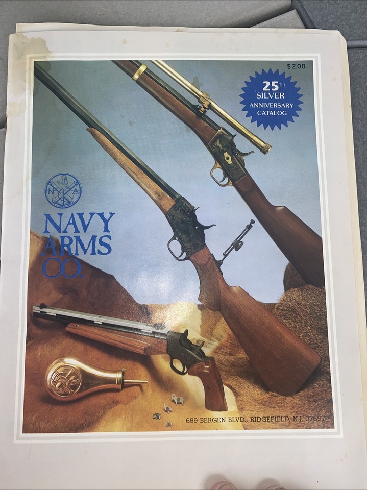 Navy Arms 1982 Catalog and Price List Gun and Firearms Literature Catalog  25th￼ | eBay