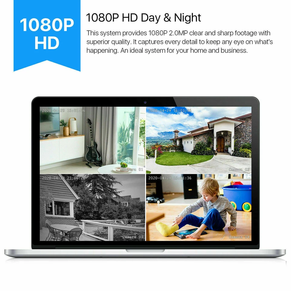 Disco duro DVR ZOSI 16 canales H.265+ 1080p 2 TB para sistema de cámara de seguridad Foto 4 de 4