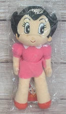 Tezuka Astro Boy Plush Uran Younger Sister Stuffed Toy Doll Tan Pink 10" New