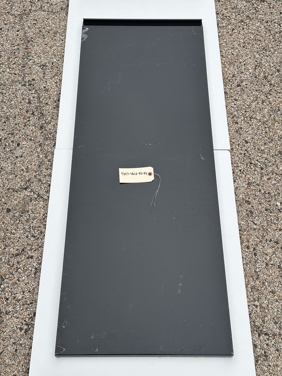 Open Box IKEA UPPLOV Matte Anthracite Sektion Cabinet Door 18x50