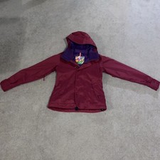 Womens EUC BURTON Dry Ride Snow Board Ski Jacket size L Large Maroon 