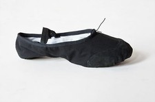Brand New Black Canvas Ballet Shoes 4/4.5