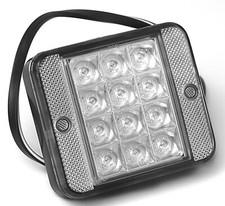 Rückleuchte LED Nebelschlussleuchte Nebellicht 12V Anhänger LKW Trailer Weiß