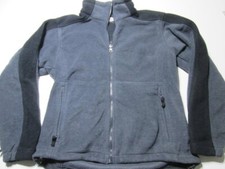 Columbia Womens Size S Fleece Jacket Dark Gray Active Outerwear