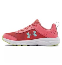 Under Armour Assert 8 Grade School Kids' Running Shoes Pinkadelic White Size 6.5