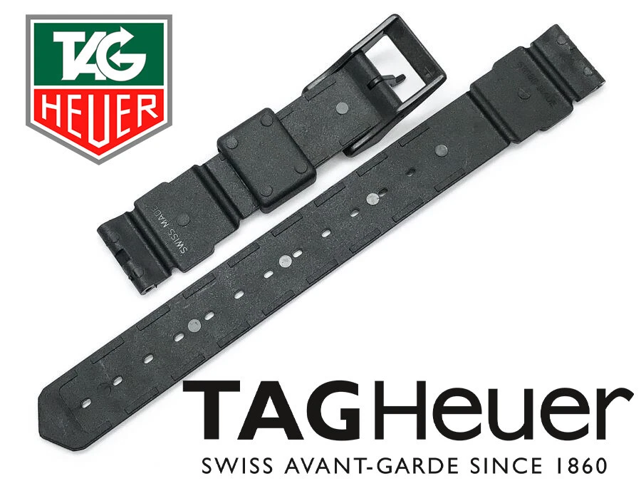 Tag Heuer Formula 1 F1 Mid size 18mm Plastic Watch Band New