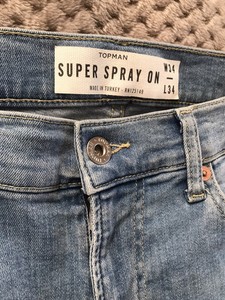 topman blue jeans