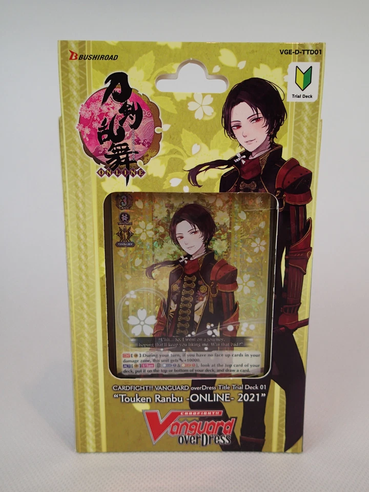 Cardfight!! Vanguard overDress - Title Trial Deck 01 - Touken Ranbu Online 2021