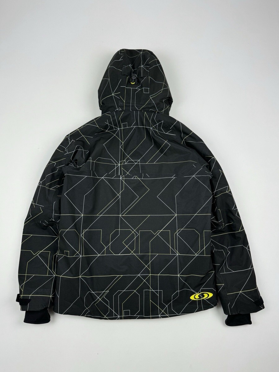 2000ʼs Salomon Geometric Insulated Ski Jacket | eBay