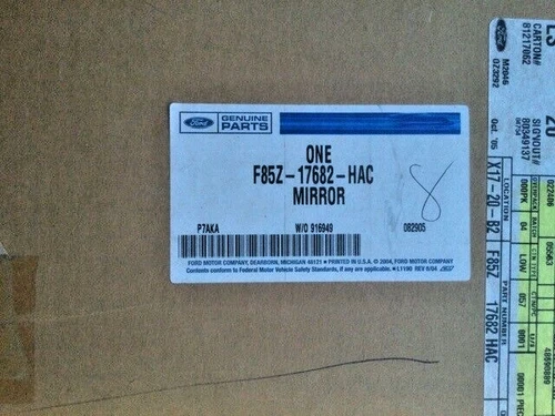 OEM NEW 1998-2002 FORD EXPEDITION RIGHT OUTSIDE MIRROR ASSY F85Z 17682 HAC