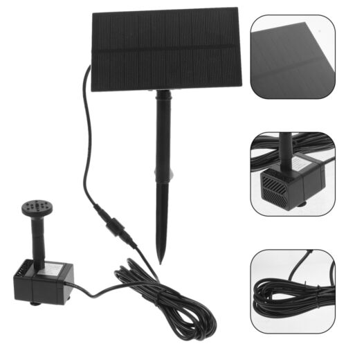 Outdoor Water Feature Solar Pump Fountain Pumps For Birdbaths Power