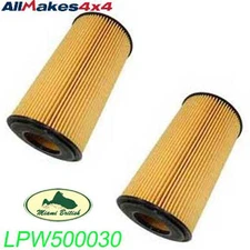 LAND ROVER OIL FILTER ASSY SET x2 M62 RANGE 03-05 LPW500030 ALLMAKES4x4