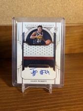 2023 National Treasures Jalen Pickett Rookie Patch Auto BRONZE RPA /49