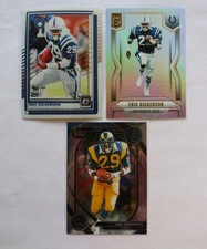 Eric Dickerson (3) Card Lot - 2024 Select 2025 Donruss Optic, Donruss Elite 