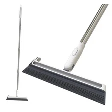 Squeegee Broom for Floor, Floor Squeegee for Concrete and Tile Cleaning, Floor 
