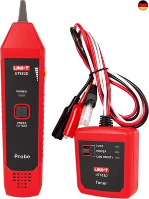 UNI-T UT682D Netzwerk-Drahttester, Tracker, RJ11, RJ45-Drahtleitungsfinder, Lan-