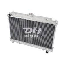2Reihe 40mm Aluminium Kühler Für 93-02 Nissan Silvia 180SX 200SX S14 S15 SR20DET