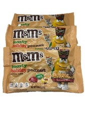 M & M's ~Toasty Peanut Chocolate Candy 6-Bags 7.44 Oz. Each ~Expires 07/2026