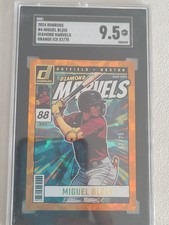 2024 Donruss Miguel Bleis Diamond Marvels #4 Card 57/75 Orange Ice