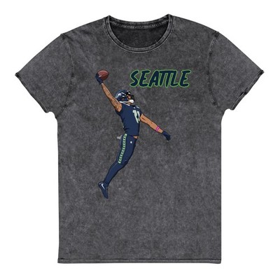 Seattle Seahawks Jaxon Smith-Njigba Dunking T-Shirt | eBay
