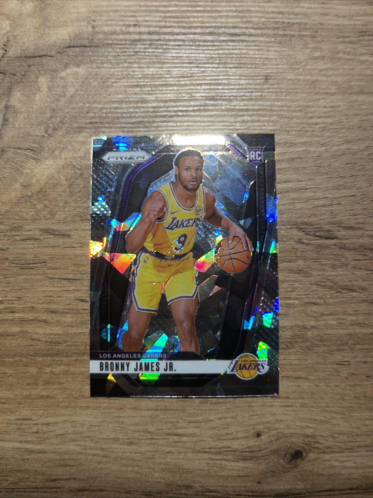 2024-25 Panini Prizm - Bronny James #243 Ice Prizm (RC)