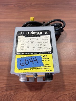 Simco Static Eliminator Model F167 PN 4000464 Power Unit