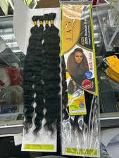 JANET COLLECTION   S/FRENCH Bulk 100 Human Hair Braid 14" 16" 18" 24"