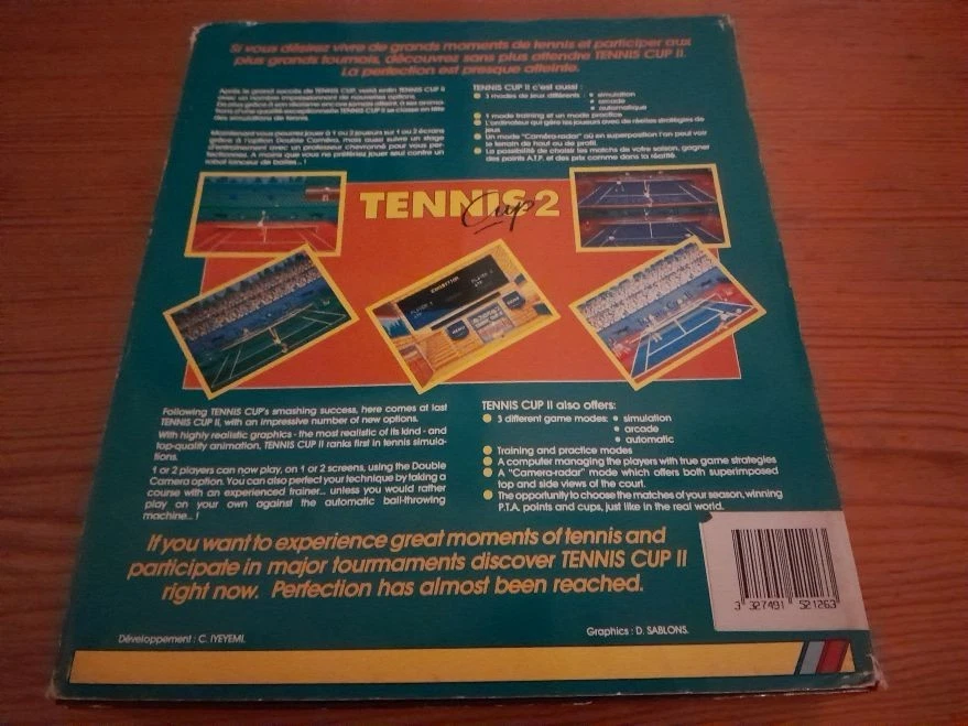 TENNIS CUP II (AMIGA) - Bild 2 von 3