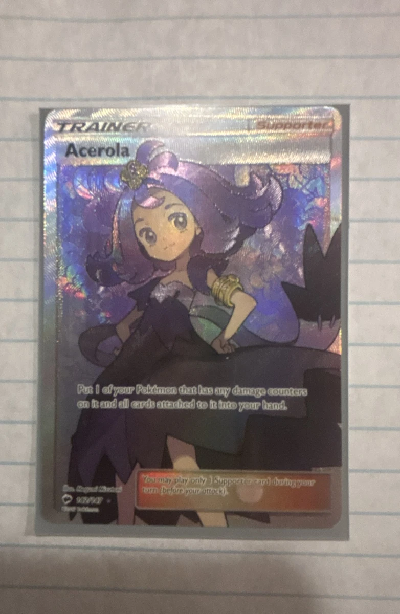 Acerola 142/147 Sm-Burning Shadows for sale | eBay