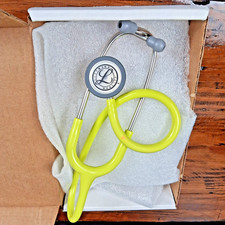 3M Littmann Classic III Monitoring Stethoscope Lemon Lime Verified Waranty