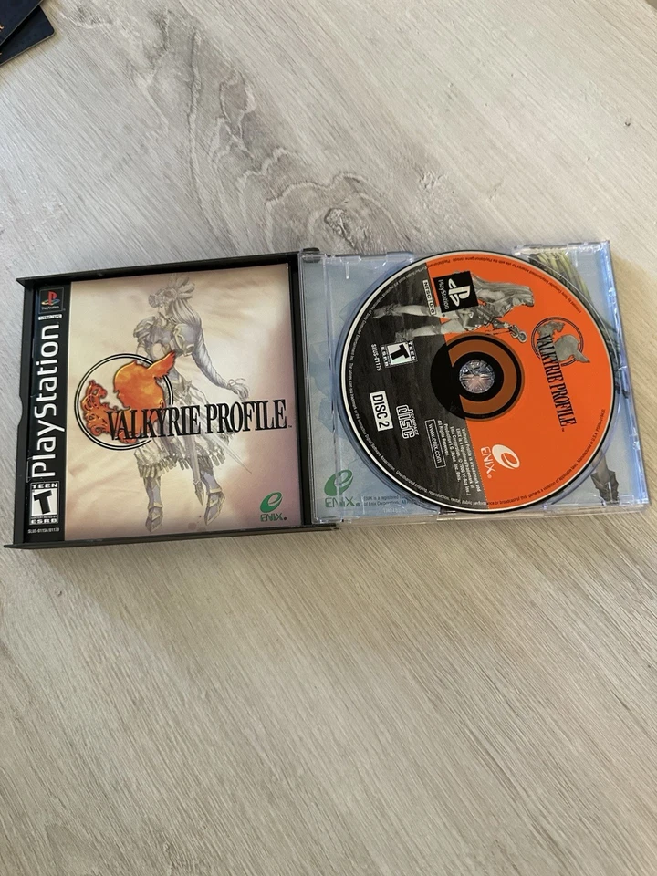 Videogioco Retrogame Sony Playstation 1 NTSC USA RPG VALKYRIE PROFILE - Immagine 4 di 4