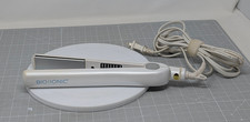 Bio Ionic Style BioCeramic 1  Flat Iron White NanoIonic ST-SI-1.0 TESTED WORKS