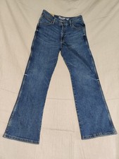 Wrangler Retro Jeans Women's 18 Reg Blue Relaxed Boot Cut Western Cowgirl NWT